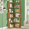 Bookshelf - Walnut Wood Grain