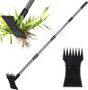 Garden Weeder Tool â€“ Manual Weed Puller & Uprooting Weeding Tool with Weed Rake, Long Handle Grass Remover for Easy Weed Removal