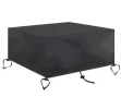 Square Fire Pit Cover, 30 in, Black - 30*30*13 in