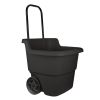 15-gal Lawn Garden Cart, Durable Resin Material, Assembled L: 20.75", W: 22.5", H: 35.75"