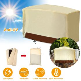 210D Waterproof Outdoor BBQ Grill Cover Windproof Dustproof Patio Gas Grill Oven Protector Oxford Cloth Garden GPCT1580 - 64IN