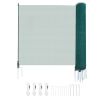 Temporary Fence with Posts, 3 x 49.2 FT Plastic Mesh Fencing, Garden Safety Fences Netting with Double-Spike Stakes & Guy Ropes