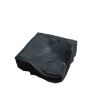 Direct Wicker 106x106in Durable and Water Resistant Outdoor Furniture Cover with Buckles Fits - black