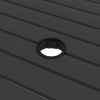 Patio Table Anthracite 32.1"x32.1"x28.3" Steel