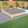 Direct Wicker 106x106in Water Resistant Patio Furniture Cover Heavy Duty Outdoor Sectional Sofa Cover - style 3