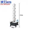 Hydroponic Tower Growing System,10 Layers 50 Pods Vertical Garden Kit for Home and Greenhouse Herbs and Vegetables