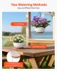 Hanging Planters 10 Inch Self-Watering Flower Pot 2 Pack Indoor & Outdoor