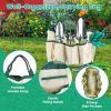 Gardening Hand Tools Starter Kit With Garden Bag