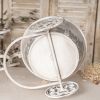 Rustic Bicycle Metal Wire Wall Planter Basket, Decorative Hanging Flower Pots, Vintage Bicycle Wall Art for Home, Garden, and Office Decor