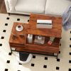 1PC Lift Top Coffee Table with Hidden Compartment and Removable Storage Shelf