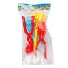 4Pcs Snowball Makers Set Clip Snow Molds Toys Beach Sand Toy with Handle for Snow Fight Winter Activities