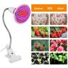 LED Grow Light 12W 200 Red Blue LEDs Plant Grow Lamp 360°Rotatable Plant Light