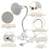 LED Grow Light 12W 200 Red Blue LEDs Plant Grow Lamp 360°Rotatable Plant Light