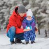 4Pcs Snowball Makers Set Clip Snow Molds Toys Beach Sand Toy with Handle for Snow Fight Winter Activities