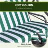 3-Seat Outdoor Porch Swing-Green (Swiship ship)( Prohibited by WalMart )