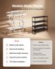 Hydroponics Growing System Kit, 3-Tier 90 Sites UPVC Pipe Hydroponic Grow Kit with Timed Irrigation, Sun & Light Blocking Pipes, Indoor Home Garden Ve