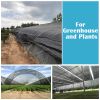 6.5ft*3.3ft Black sunshade netting fabric with high-strength UV protection, perfect for plant protection. - 6.5ft*3.3ft
