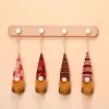 8pcs Thanksgiving Gnome Hanging Ornaments - Autumn Harvest Decor with Pumpkin, Maple Leaf & Floral Designs