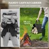 Firewood Rack, Heavy Duty Wood Storage Holder