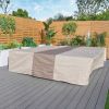 Direct Wicker 106x106in Water Resistant Patio Furniture Cover Heavy Duty Outdoor Sectional Sofa Cover - style 1