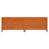 Patio Storage Box Brown 78.1"x19.7"x22.2" Solid Wood Fir