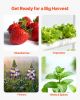Hydroponics Growing System Kit, 3-Tier 90 Sites UPVC Pipe Hydroponic Grow Kit with Timed Irrigation, Sun & Light Blocking Pipes, Indoor Home Garden Ve