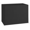 600D Oxford 3-Seater Patio Swing Cover Outdoor Swing Chair Cover Rain Protection Waterproof Anti-UV, Dark Gray - Dark Gray