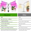 Grow Lights for Indoor Plants, iMounTEK 80W 80 LEDs Plant Lights with Red Blue Full Spectrum 10 Dimmable Level 360°Adjustable Gooseneck 3/6/12H Timer