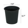 7.9" Round Nursery Plant Pot - Garden Plastic Pots with Drainage (5-Pack)