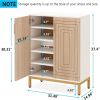 Shoe cabinet, capable of accommodating 20 pairs of shoes,  shoe storage cabinet, living room cabinet - Universal