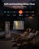 Outdoor Water Fountain 1-Tier Rock Base Style 38.58 in Height Fountains