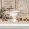 Vintage Double-Handled Flower Pot for Timeless Home Décor, Ideal for Showcasing Plants and Adding Charm to Your Space