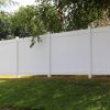 2 pcs x Privacy Fence Panels 6ft.H x 6ft.W White Vinyl Fence set of 2 Pcs