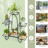 6-Tier Plant Stand with Adjustable Foot Pads