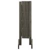 Garden Trellis Fence Gray 47.2"x23.6" Solid Firwood