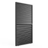 9720 Louver Grille 1/3 10ft aluminum frame & louvers