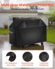 Grill Cover, 48 inch BBQ Covers for Outdoor Grills, Waterproof, Fade Resistant, Weather Resistant Heavy Duty 600D Polyester, Easy On/Off