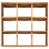 Herb Garden Raised Bed Solid Wood Acacia 23.6"x23.6"x5.9"