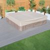 Direct Wicker 106x106in Water Resistant Patio Furniture Cover Heavy Duty Outdoor Sectional Sofa Cover - style 2