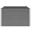 Garden Raised Bed WPC 59.1"x39.4"x35.8" Gray