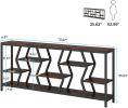 Console Table - Rustic Brown