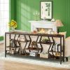 Console Table - Rustic Brown