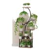 Plant Stand with Grow Lights, 8 Tiered Indoor Plant Shelf, 61" Tall Plant Stand for Indoor Plants Multiple, Metal Plant Flower Holder Stand