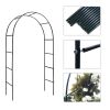 78"H x 45"W Metal Garden Arch Trellis; Wedding Arch,Adjustable Arbor Trellis for Garden Climbing Plants Support or Wedding Decor