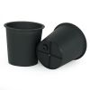 7.9" Round Nursery Plant Pot - Garden Plastic Pots with Drainage (5-Pack)
