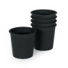 7.9" Round Nursery Plant Pot - Garden Plastic Pots with Drainage (5-Pack)