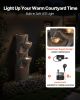Outdoor Water Fountain 5-Tier Jar-Shaped Cascading 49.61 in Fountains