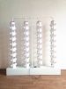 Greenhouse Hydroponics Towers 7 Layers 4 Towers 112 Holes Outdoor &Indoor NFT Vertical Growing System Aeroponics Kit for Vegetables