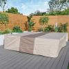 Direct Wicker 106x106in Water Resistant Patio Furniture Cover Heavy Duty Outdoor Sectional Sofa Cover - style 1