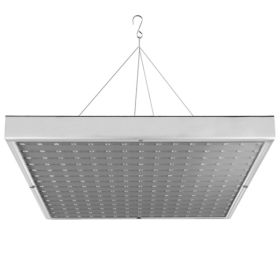 LED Grow Light Full Spectrum Hanging 225 LEDs Plant Grow Lamp Indoor Grow Light for Greenhouse Succulents Seedlings Plants Veg and Flower(15W LEDs) (Color: as Pic)